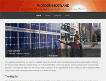 Tablet Screenshot of microgenscotland.org.uk